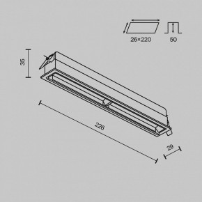 Встраиваемый светильник Maytoni Parete DL100-12W2.7-3-4K-W в Дегтярске - degtyarsk.ok-mebel.com | фото 8