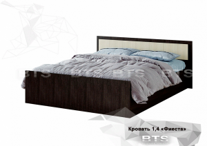 "Фиеста" кровать 1,4м LIGHT в Дегтярске - degtyarsk.ok-mebel.com | фото 1