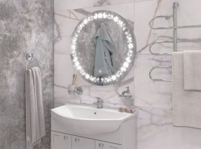 Зеркало Амстердам 700х700 с подсветкой Sansa (GL7026Z) в Дегтярске - degtyarsk.ok-mebel.com | фото 5