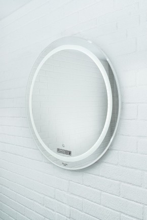 Зеркало Gia 75 white с подсветкой Sansa (SGa1044Z) в Дегтярске - degtyarsk.ok-mebel.com | фото 2